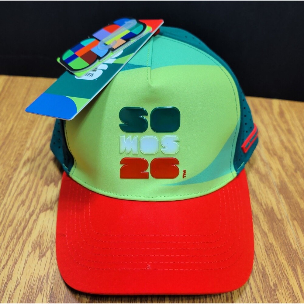 2026 Fifa World Cup Hat Mexico SOMOS 26 Snapback Adjustable NWT Soccer Green